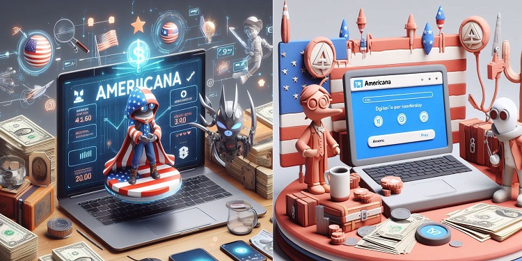 americana p2p digital collectibles transaction