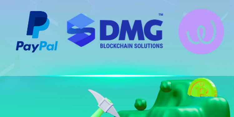 DMG Blockchain Solutions announces strategic collaboration with Paypal and Energy Web