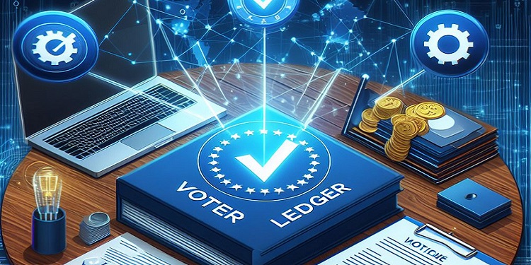 voter ledger blockchain voting system