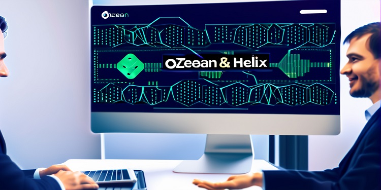 ozean helix blockchain credit partnership