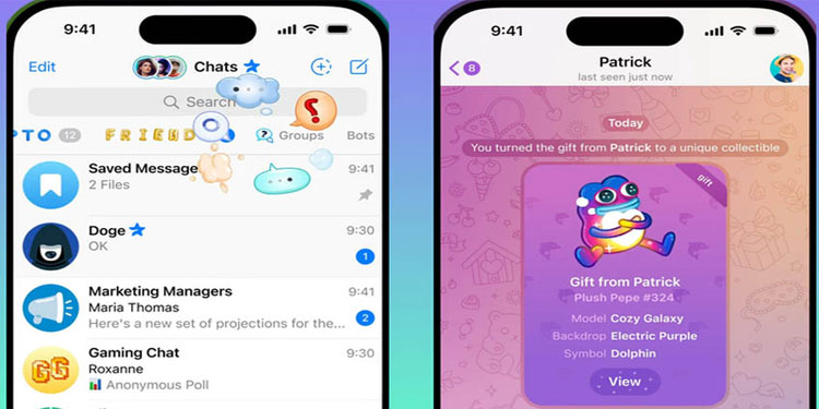 Telegram Gifts Feature