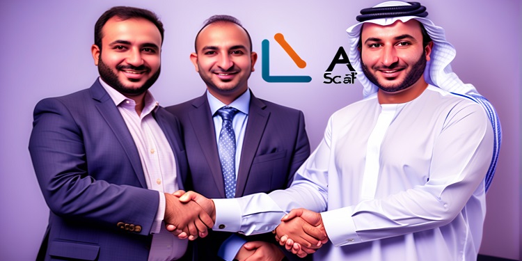 acet and saif belhasa holding forge partnership to advance blockchain integration