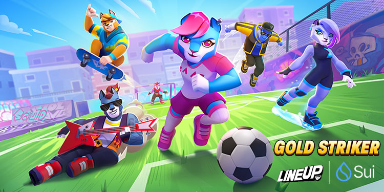 LINEUP Games teams up with Sui Blockchain on Gold Striker