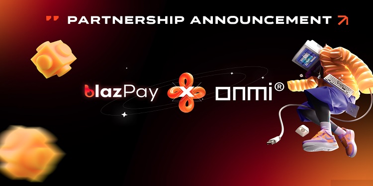 blazpay partners with onmi ar