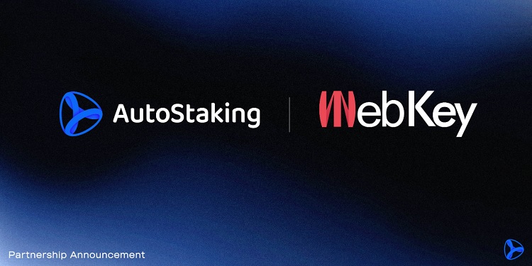 autostaking partners with webkey