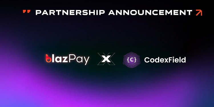 blazpay partners with codexfield