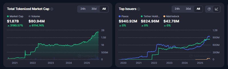 RWA token marketcap 2025 