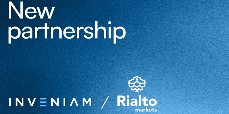 inveniam partners with realto markets