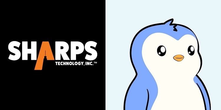 sharps technology partners with pudgy penguins