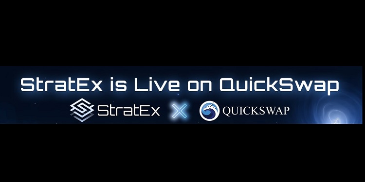 stratex goes live on quickswap