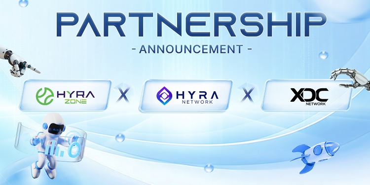 hyra partners with xdc