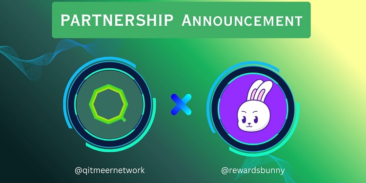 qitmeer partners with rewards bunny