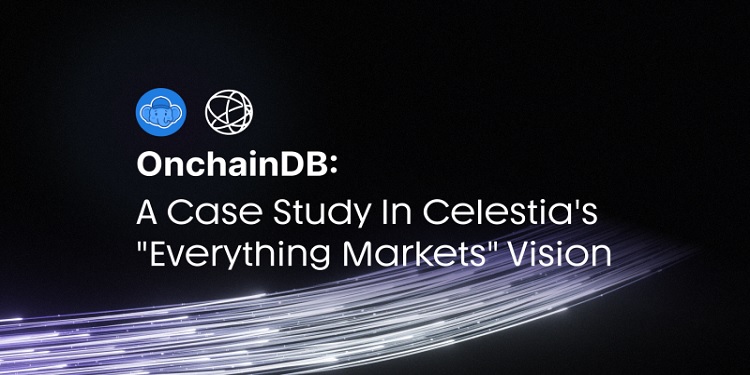 onchaindb partners with celestia