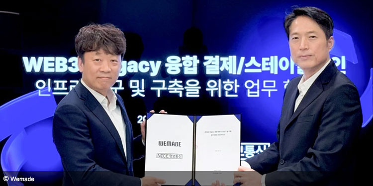 Wemade signs MOU with NICE Information & Telecommunication