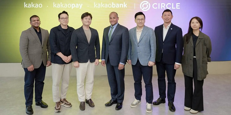circle partners with kakao